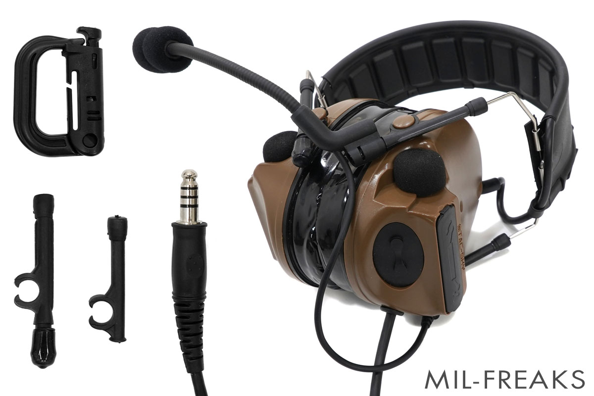 TAC-SKY Comtac III タイプ ヘッドセット ミリタリースタンダード