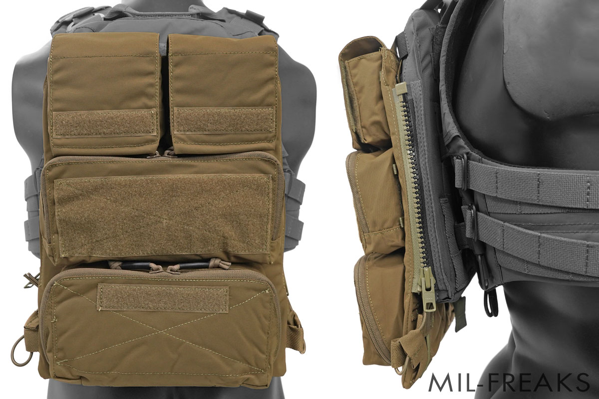 TMC Crye Precisionタイプ Pouch ZIP-ON パネル 2.0 プレートキャリア