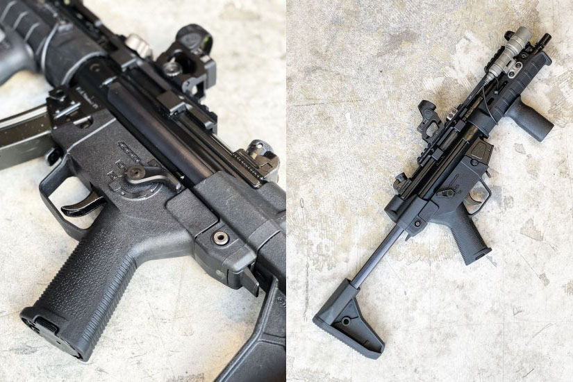 x115xTAYLOR MAGPULタイプ SLグリップ モジュール MARUI次世代 MP5用