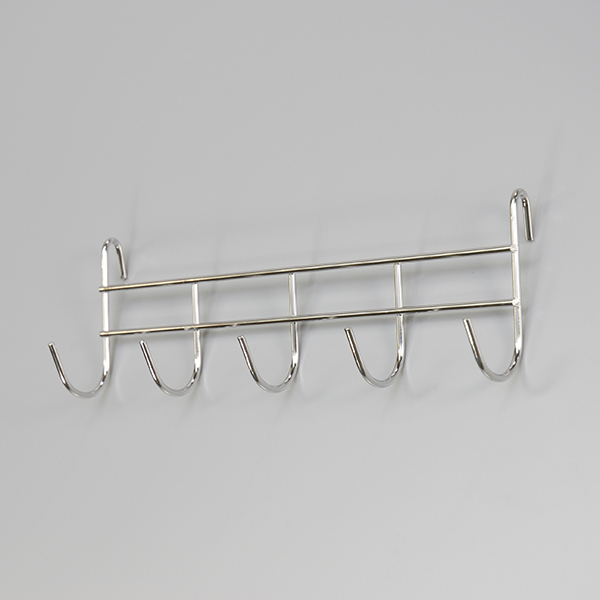 SF-53 ステンレス 5連フック - 店舗用品のミセダス