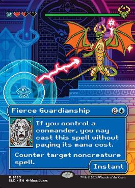 □ボーダーレス□《激情の後見/Fierce Guardianship》[SLD] - MTG専門