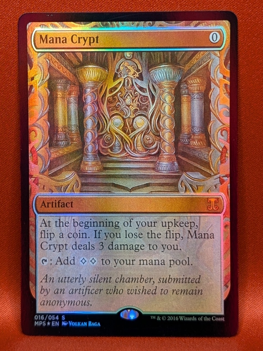 Mana Crypt Magic the Gathering Proxy
