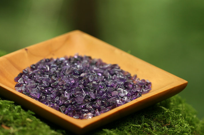 恋愛＋愛情運 アメジストさざれ石（100g）/パワーストーン ヒラオカ