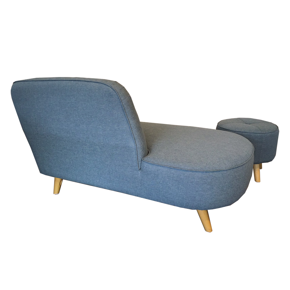 ソファYU8946B(オットマン付き)【送料・開梱設置無料】 ブルー 通販