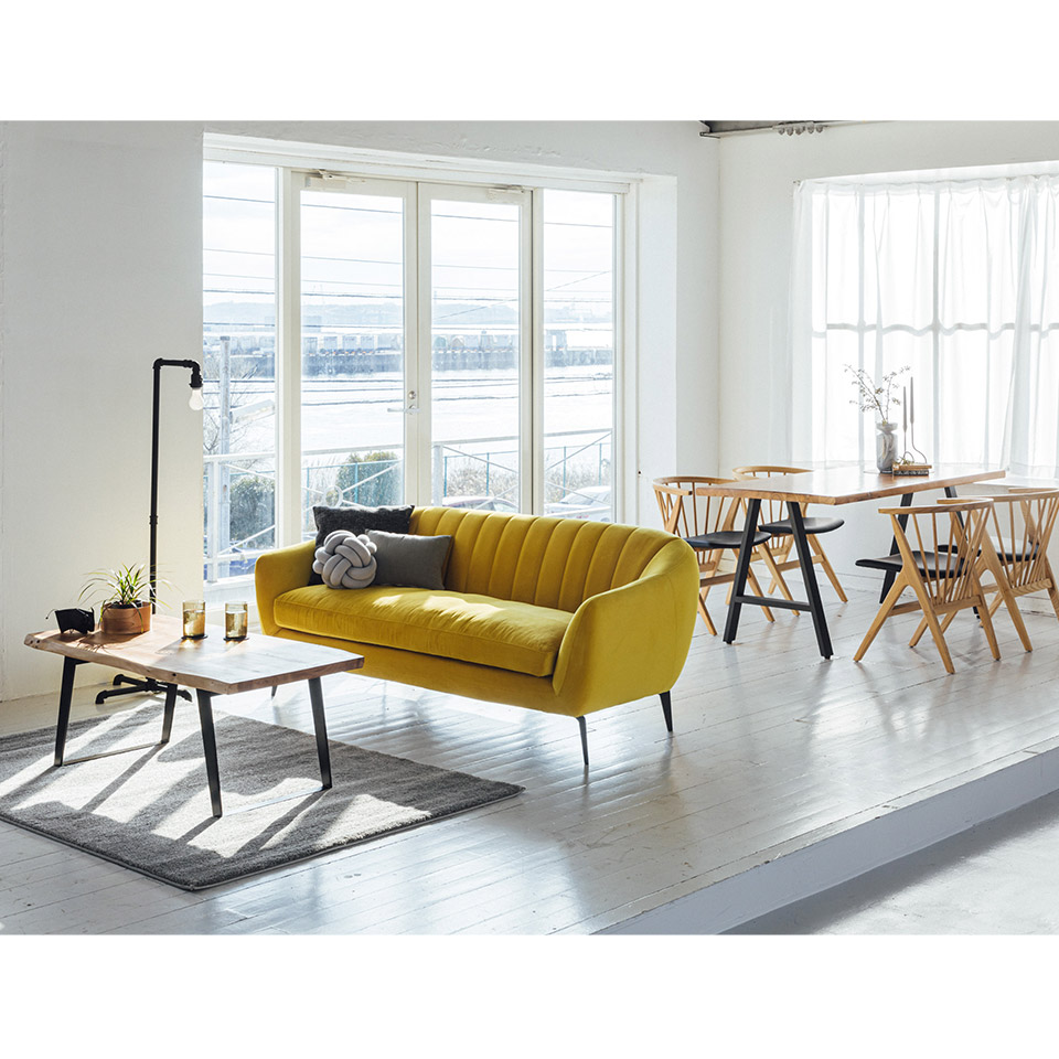 コーヒーテーブルSBL-04【送料無料】 ナチュラル/ブラック | NOCE