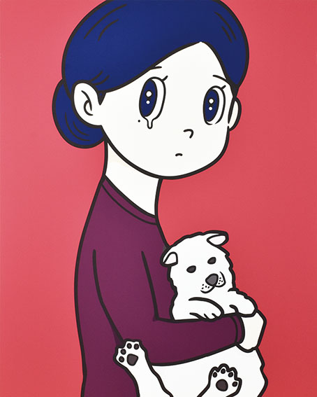 橋爪悠也（ハシヅメユウヤ）作品額「eyewater-Dog-color」 | Natsume Books