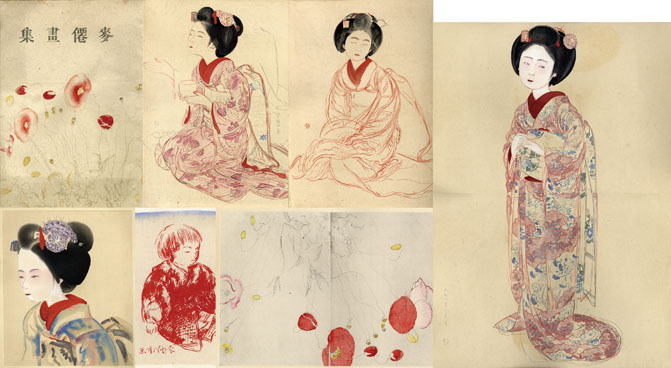 麦僊画集 / 土田麦僊 上田欣二 | Natsume Books