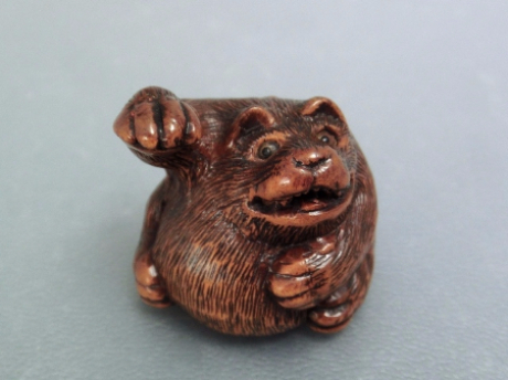 ニュースレター Vol.1「狸の腹鼓」－根付専門店「提物屋」SAGEMONOYA