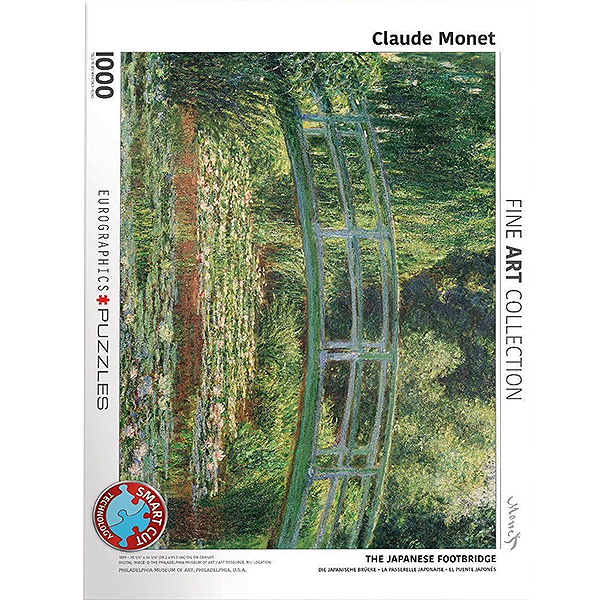 日本の橋、クロード・モネのパズル 1000ピース - NikanKitchen (日韓台所)