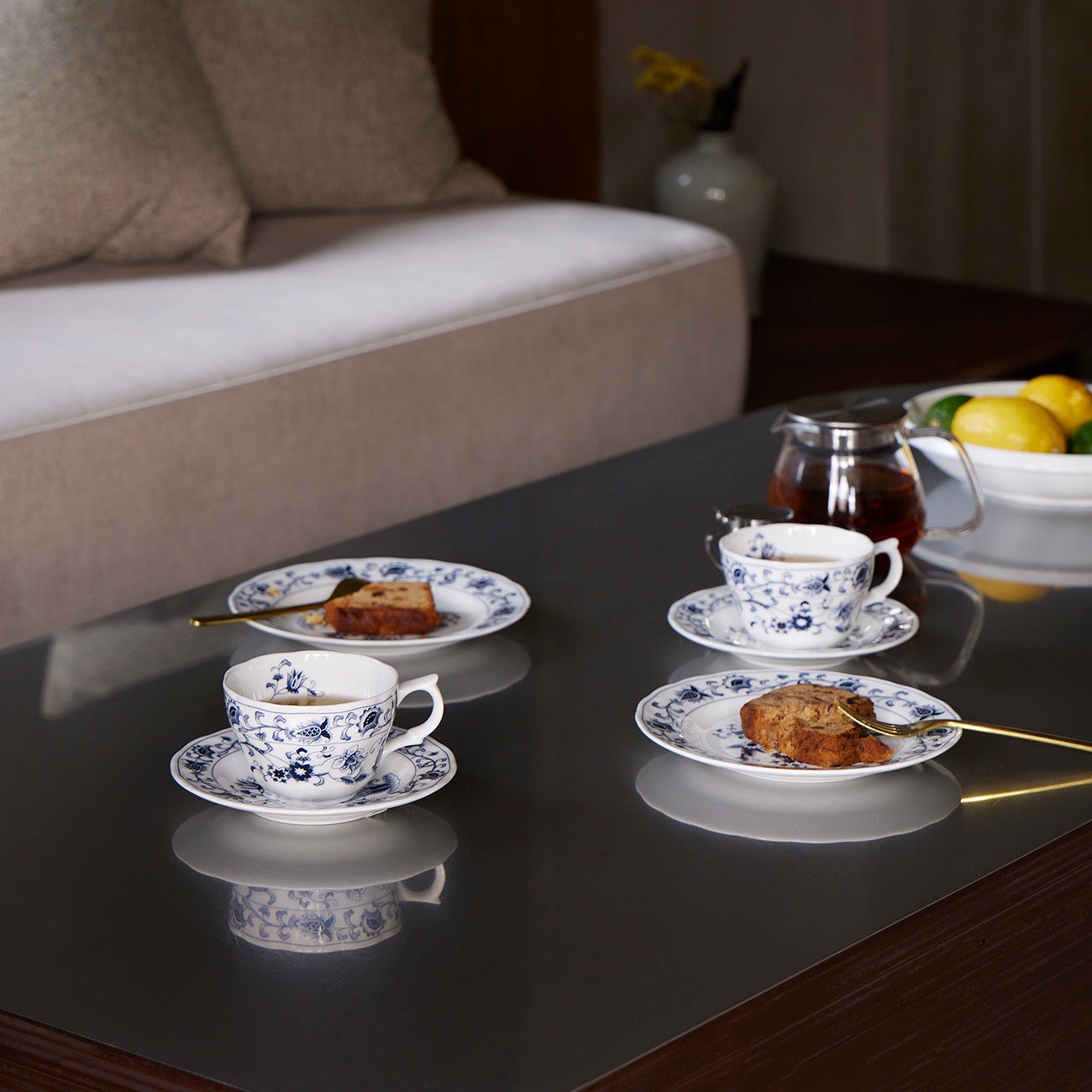 nikko食器｜15cm兼用皿｜カップ/ソーサー｜レトロカフェ食器｜ボーン