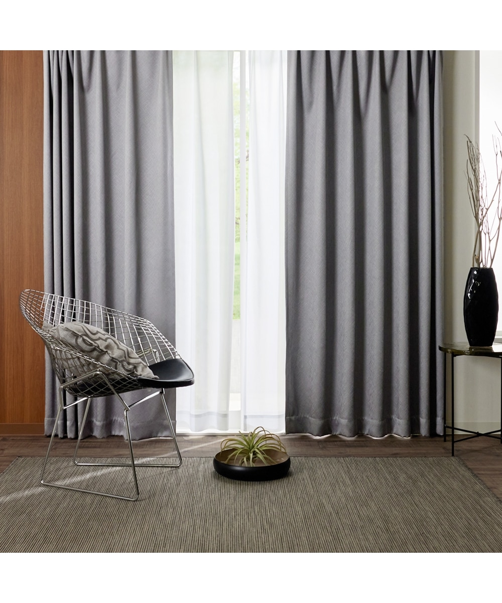 カーテンセット】1級遮光カーテン＆遮像・遮熱・UVカットレースセット