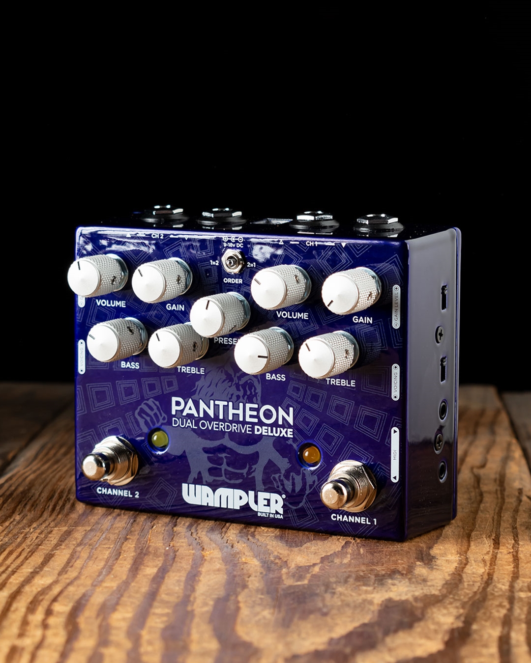 Wampler Pantheon Deluxe Dual Overdrive Pedal