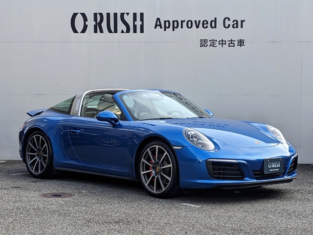 ポルシェ 911タルガ4S PDK 左H スポクロ スポエグ PASM
