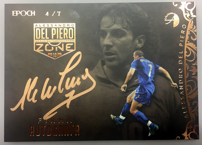 デル・ピエロのサッカー人生を振り返る究極のコレクションアイテムが