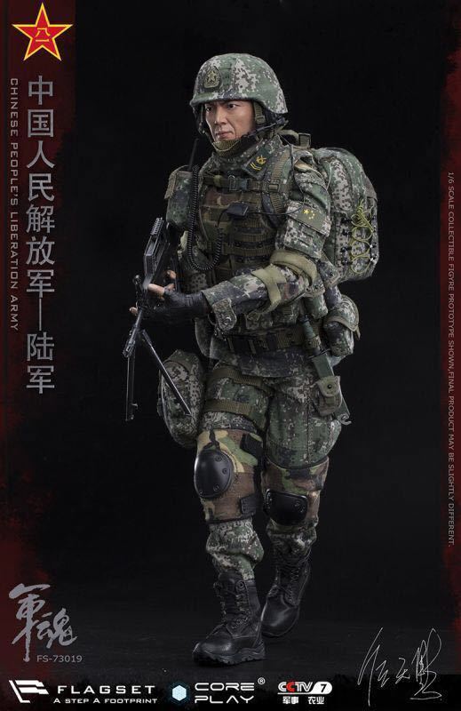 フィギュア専門店 -ソダチトイズ / FLAGSET 1/6 中国人民解放軍 陸軍
