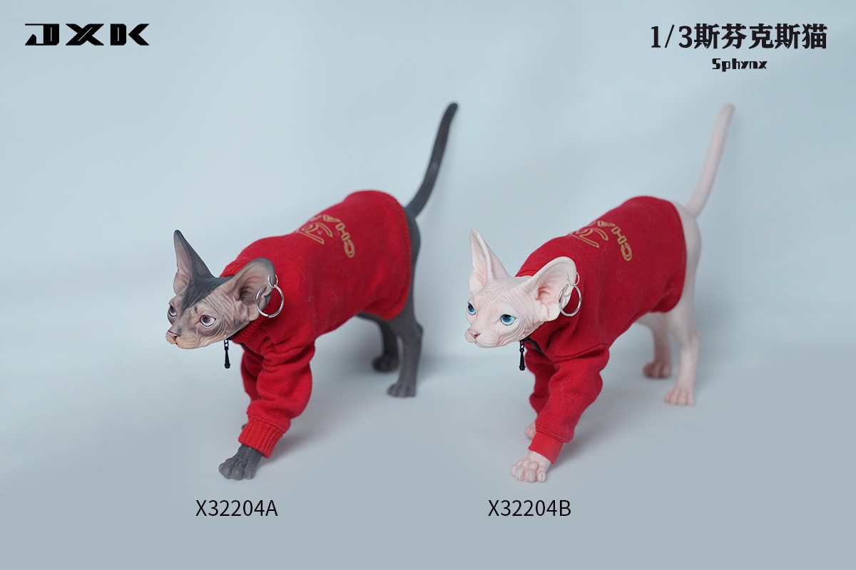 フィギュア専門店 -ソダチトイズ / 予約 JXK スフィンクス猫 1/3