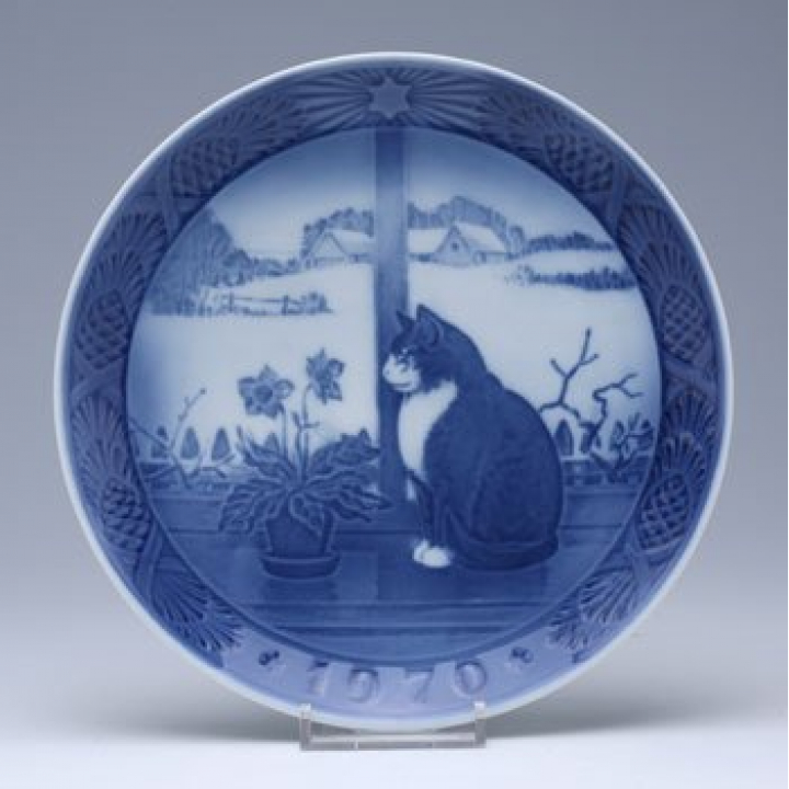 納期:最長10ヶ月】ロイヤルコペンハーゲン イヤープレート 1970年