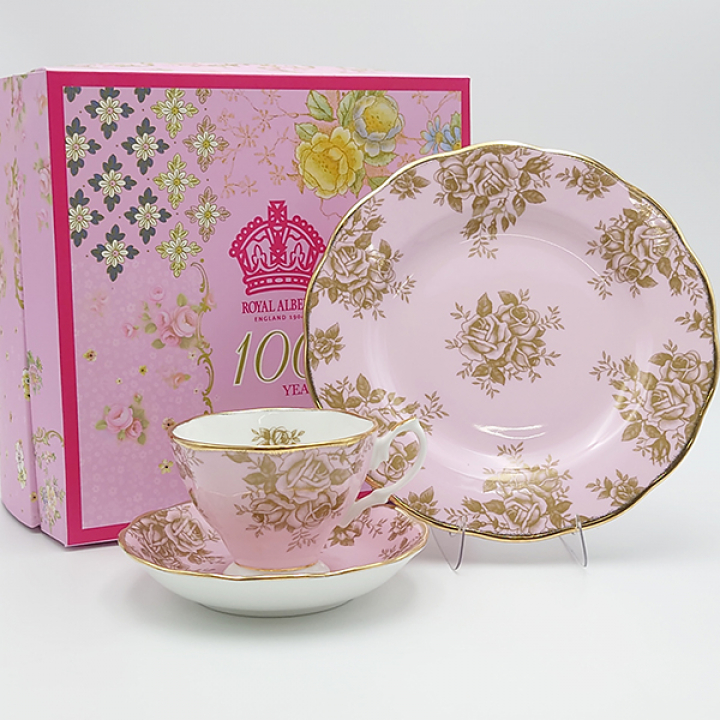 ロイヤルアルバート 100周年記念ティーフォーワンセット1960年代
