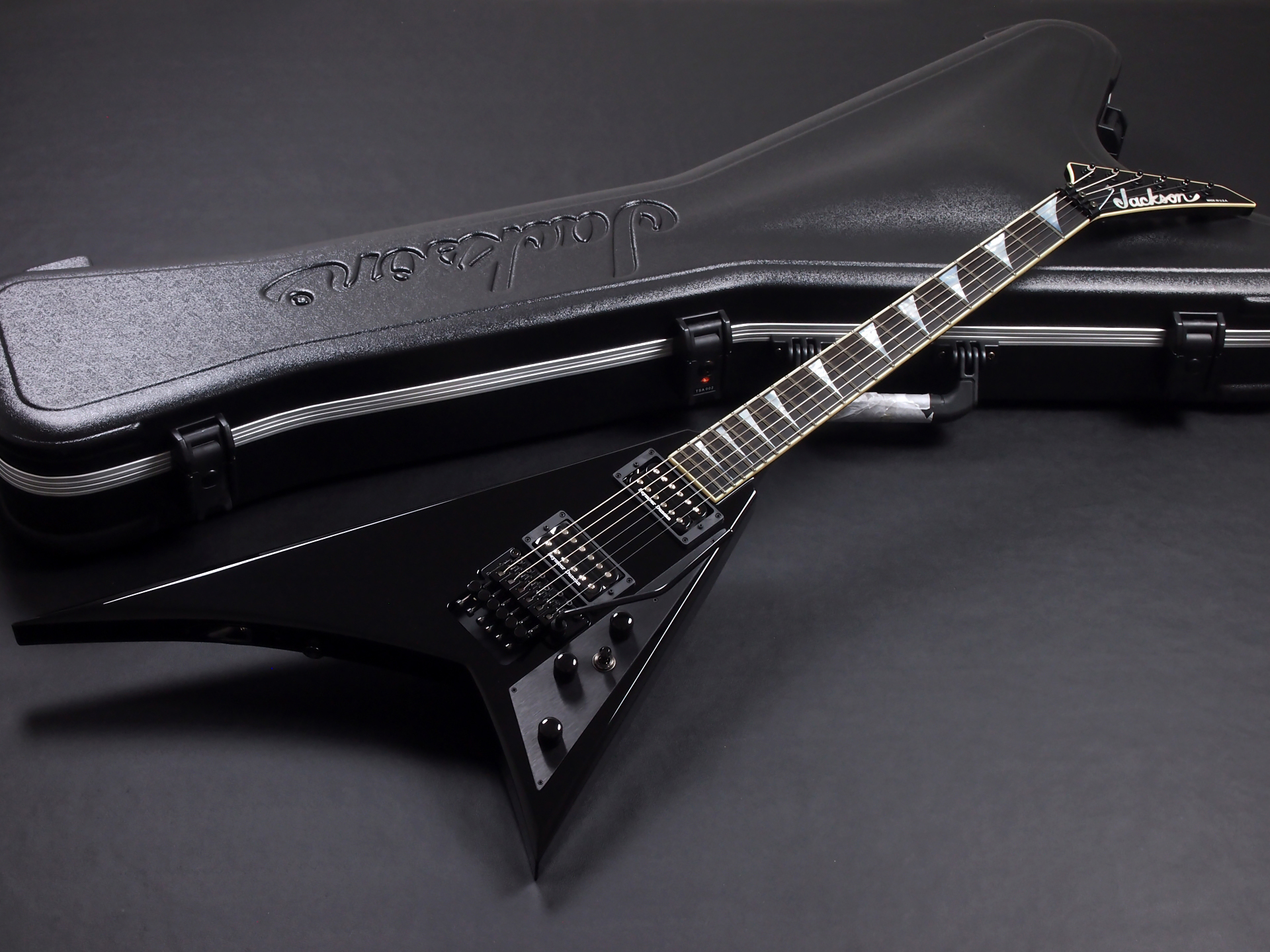 Jackson USA Select Randy Rhoads RR1 Ebony Fingerboard Gloss Black