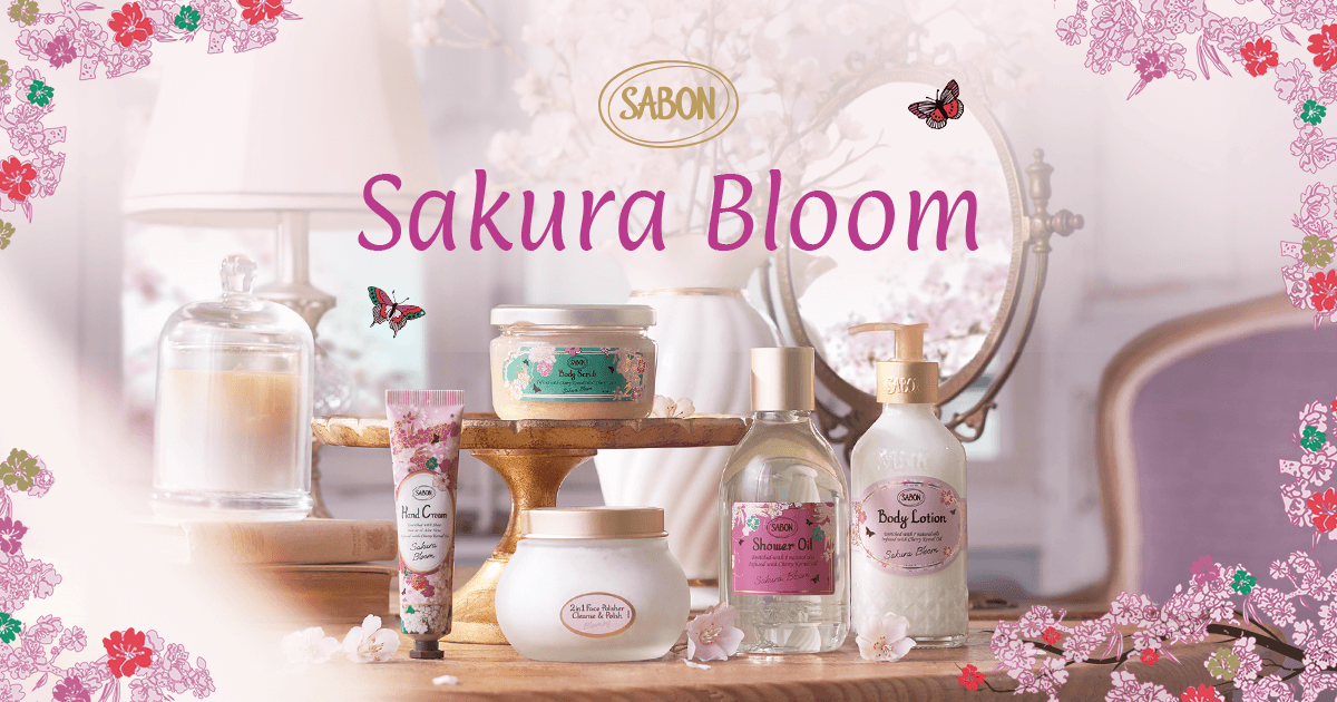 青空に透ける桜色の香り「Sakura Bloom」 | SABON サボン