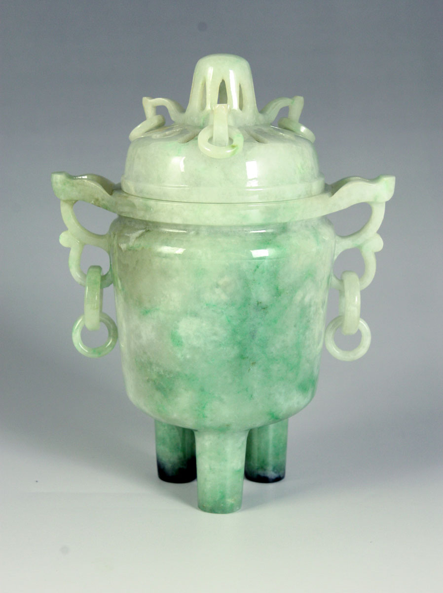 翡翠 香炉 | 甲州貴石-伝統工芸士による確かな製品【 (有)さかの珠宝