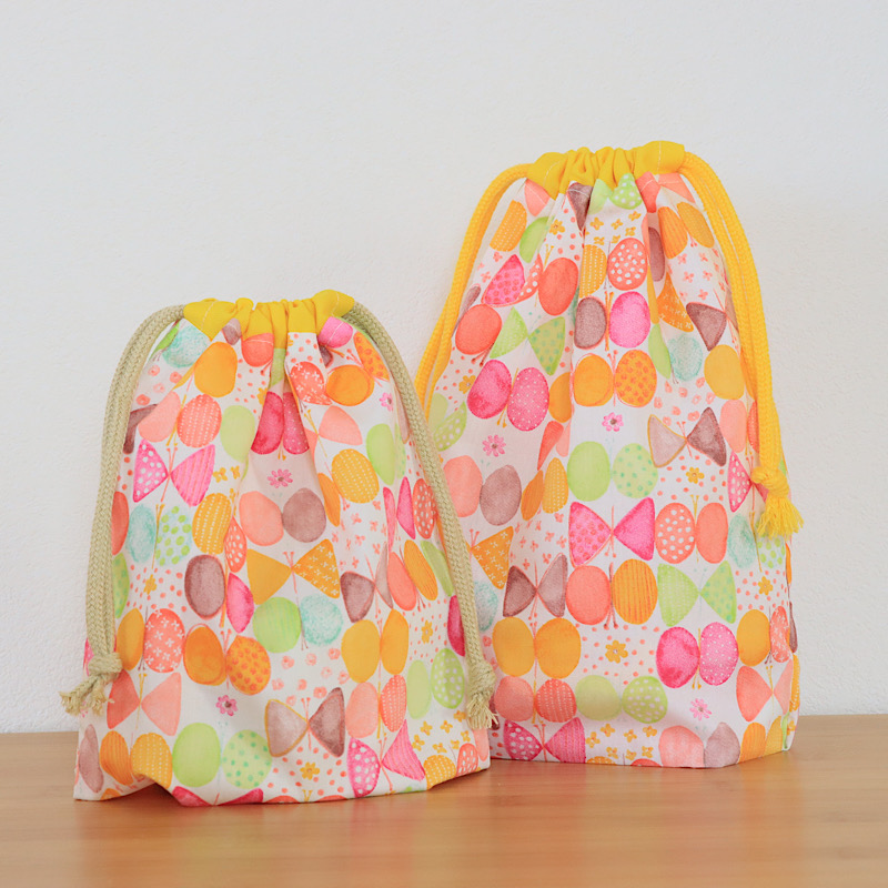 まっすぐ縫うだけ！給食袋の型紙 | 子供服の型紙・パターンショップの