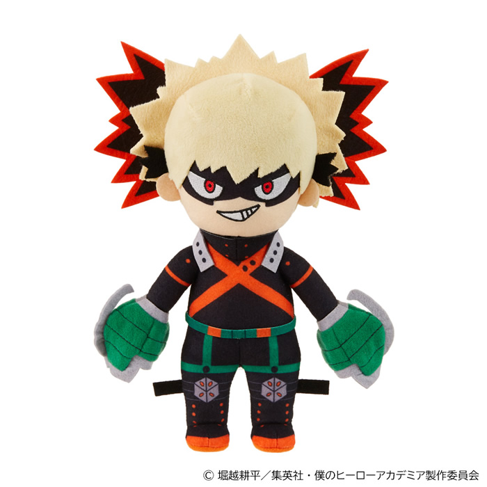 にとたん 爆豪勝己 緑谷出久 ヒロアカ ラバーマスコット WHM 体操服