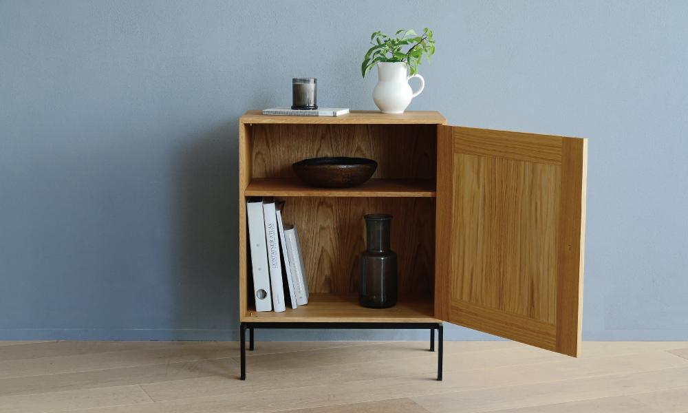 オススメセレクト】キャビネット FK631115F 左扉＋シェルフ×1 / 奥行