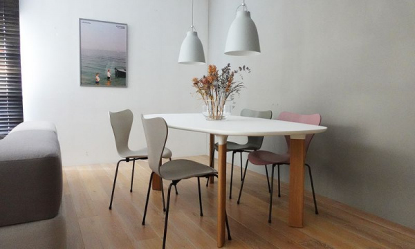 アナログテーブル JH63 W185×D105cm/ ホワイトFRITZ HANSEN（フリッツ