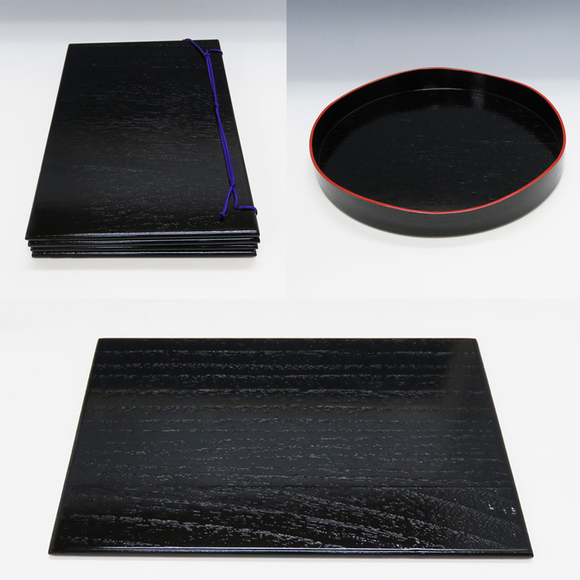 茶道具 茶箱セット 黒掻合塗 高台寺蒔絵（全点前対応）