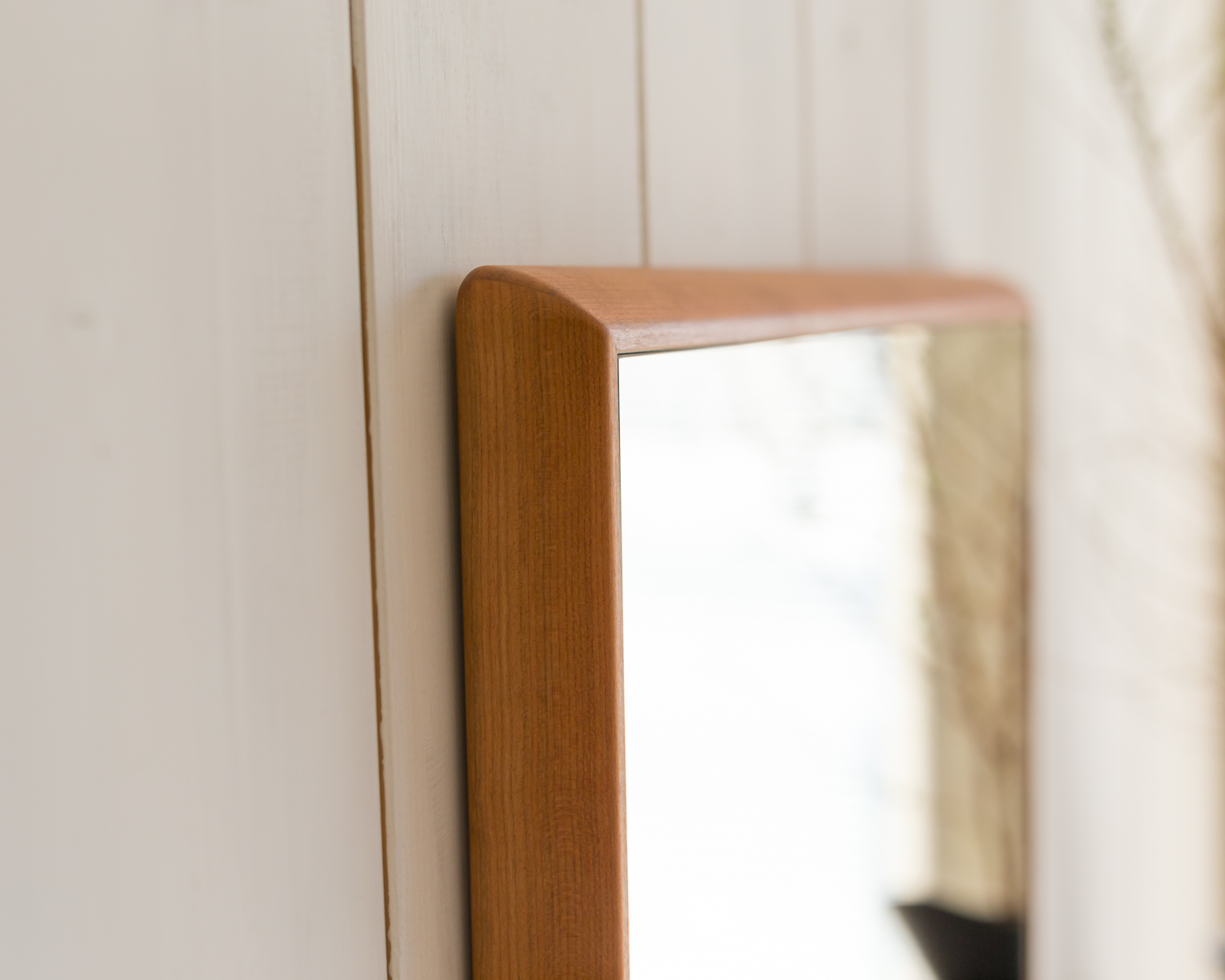 ステラ アメリカンチェリー ウォールミラー W54×54 壁掛け 全身 鏡