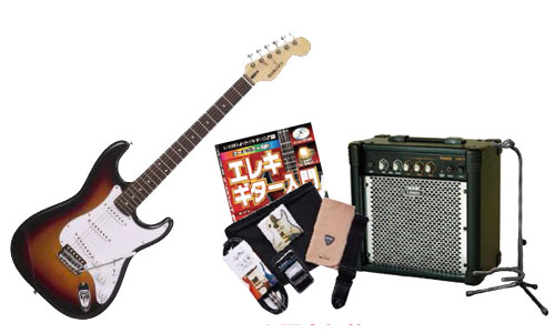 これからはじめる方に最適！今すぐはじめられる！BUSKER'Sエレキギター