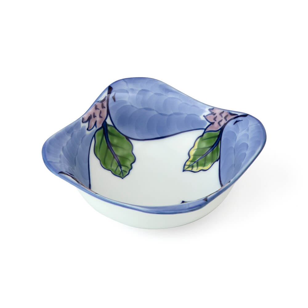 染錦縁茄子 取鉢 ｜ 有田焼の源右衛門窯公式オンラインショップ