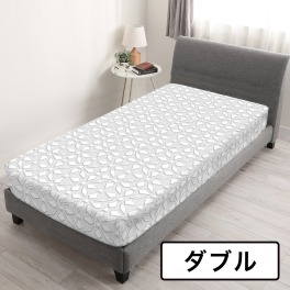 ダブル＞2枚あわせの贅沢仕様で 極上の寝心地！ ブレスエアーレガリス