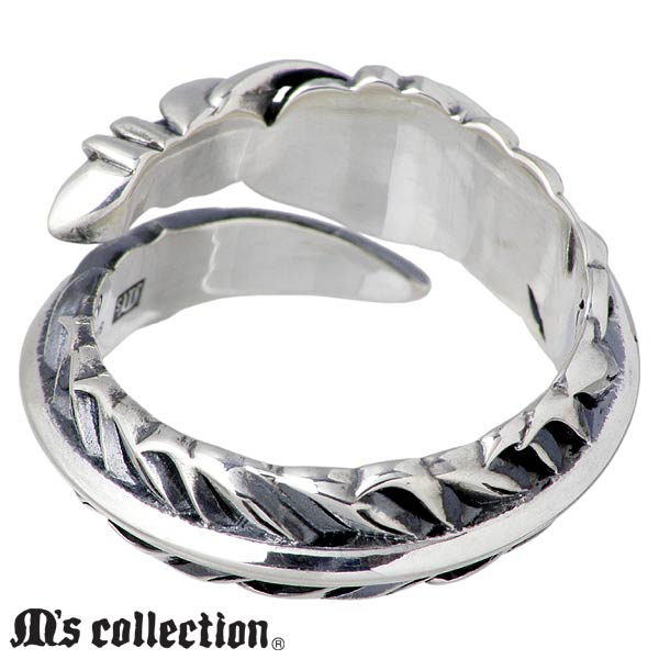 M's collection エムズ コレクション ターコイズ フェザー シルバー