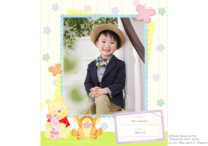 増えﾃﾞｼﾞﾌﾟﾘﾝﾄ】くまのプーさん｜料金システムについて｜こども写真館