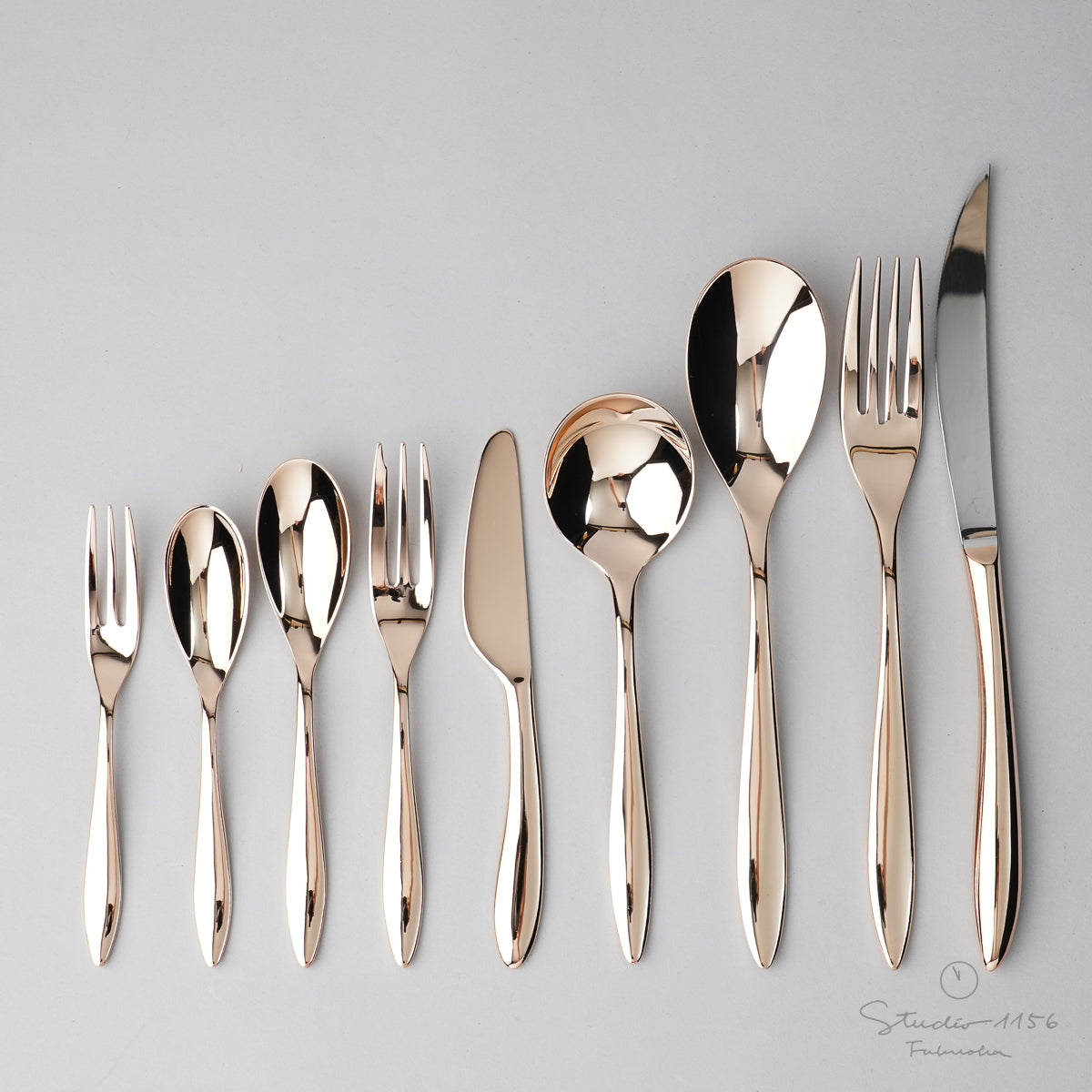 新潟燕カトラリー ALBI アルビ PG(ピンクゴールド) トーダイの通販