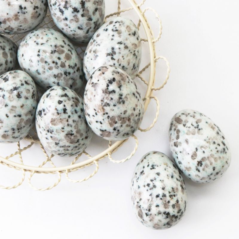 置物 玉子 天山ブルー たまご 卵 安定感 緊張感 洞察力 サポート