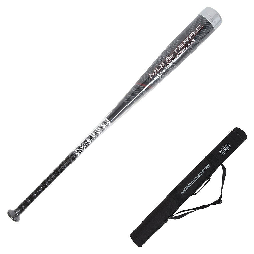 ゼット（ZETT）（メンズ）軟式用バット 野球 一般 モンスター ブラック