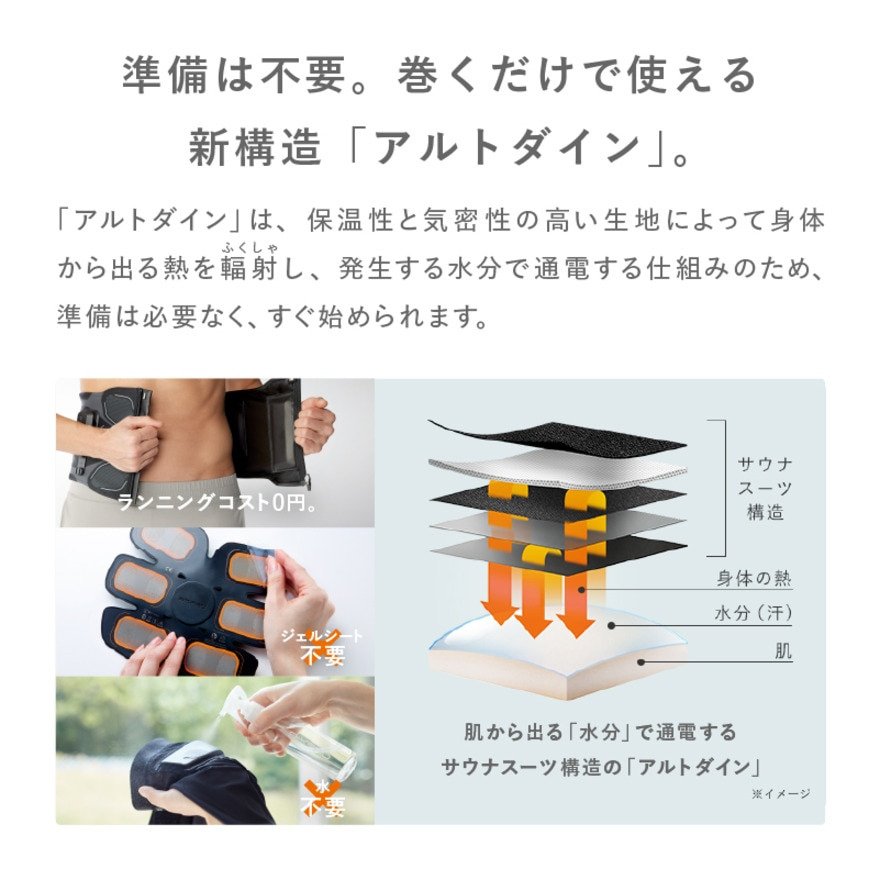 シックスパッド（SIXPAD）（メンズ、レディース）アブズ2 Mサイズ SE