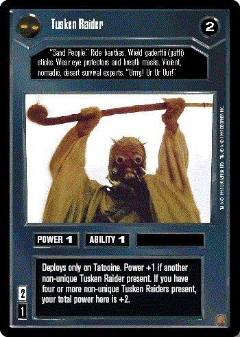 Star Wars CCG Tusken Raider