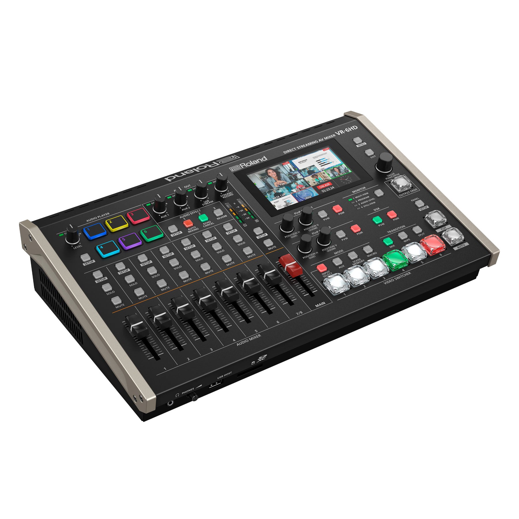 特典付き】Roland VR-6HD ストリーミングAVミキサー - 業務用撮影