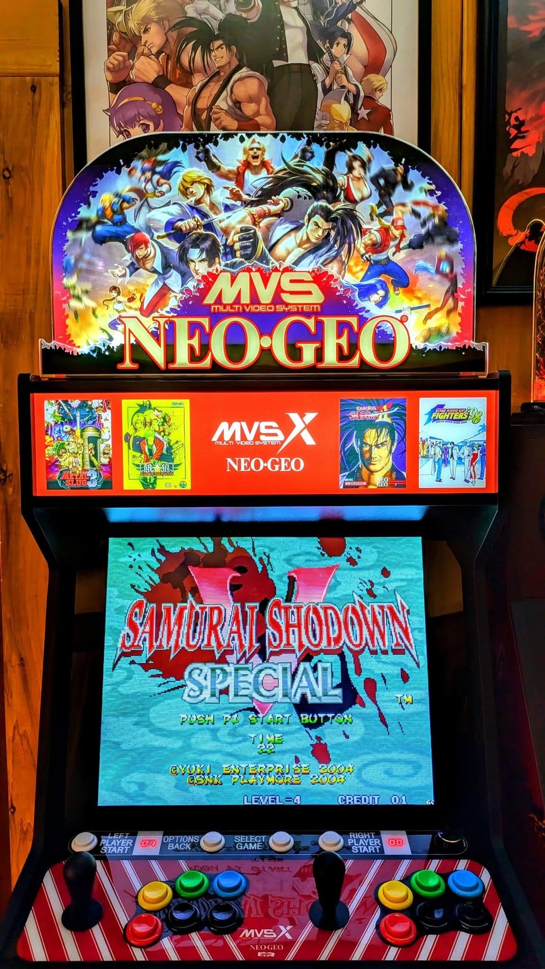 Neo Geo MVSX lighted topper – Szabo's Arcades