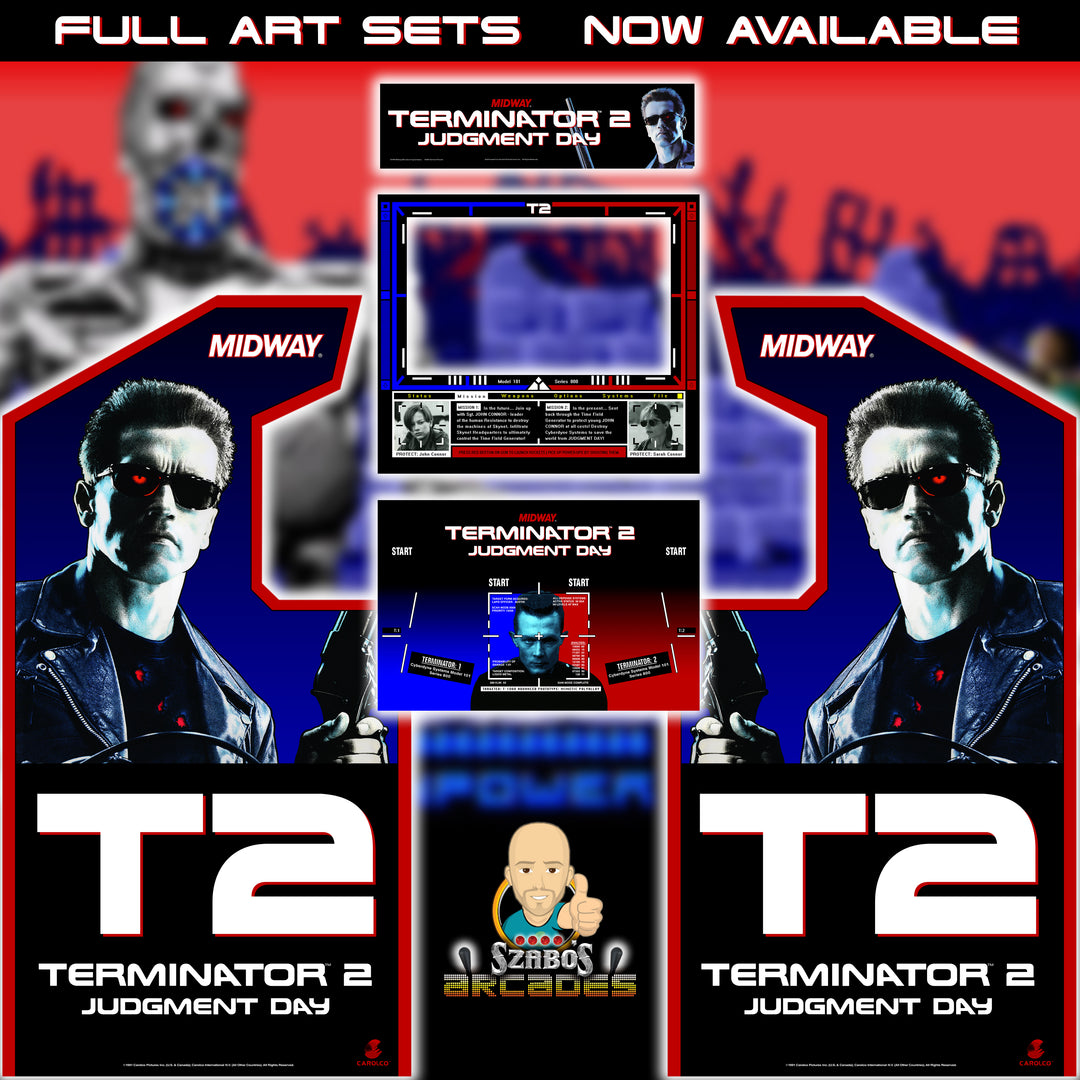 Terminator 2 Full Art Kit – Szabo's Arcades
