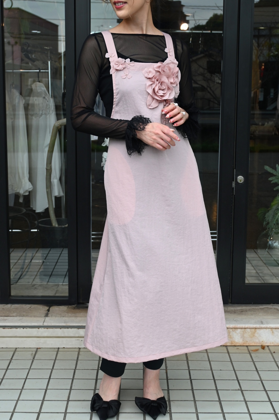 POTECHINO エプロン（シークレットガーデン） ☆再入荷☆ - 尾道ポテチーノ