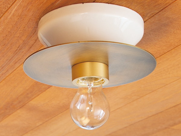 送料無料 PICCOLA ピッコラシーリングランプ / スチールシェード