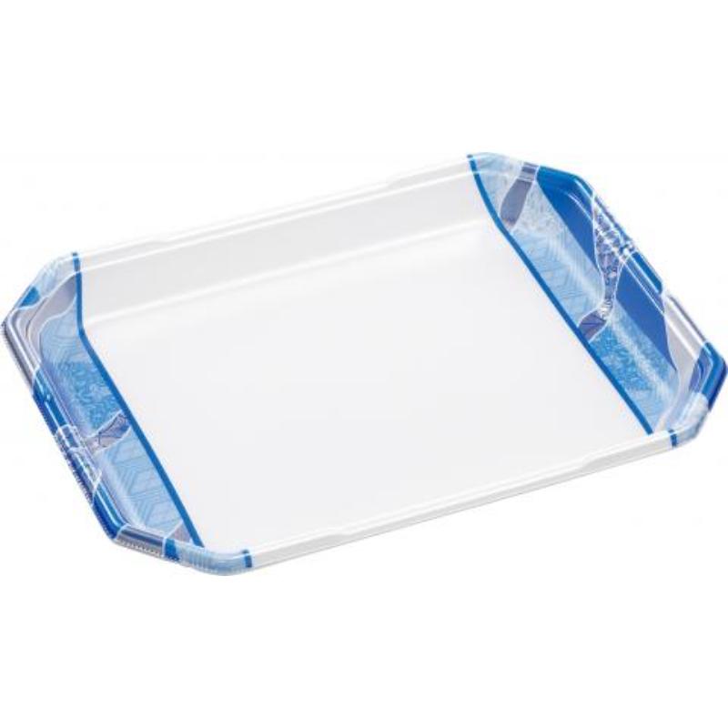 発泡トレー しゃぶしゃぶ4人浅LS 鮮彩青 エフピコ | テイクアウト容器