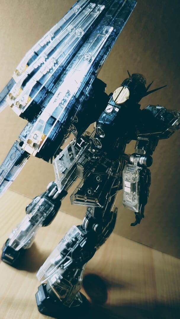 RG「1/144 νガンダムHWS[クリアカラー]」レビュー【後編