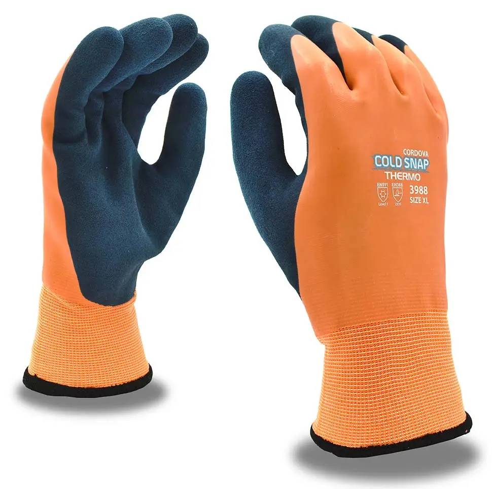 Cordova 3999 Cold Snap Insulated Latex Palm Coated Gloves