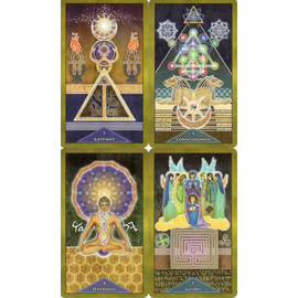 神聖幾何学スターホィール・ヴォルテックス・カード（ギャラクシー